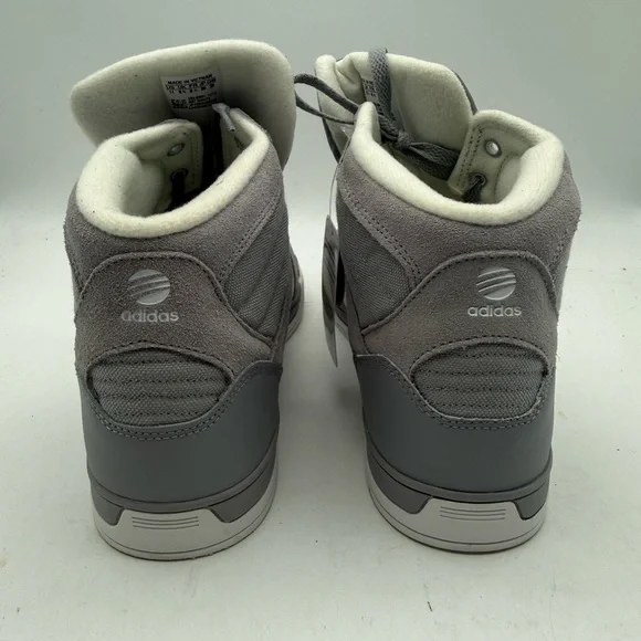 BRAND NEW 2012 Adidas NEO Upshur Basketball Gray High Tops G66472 Size 11 US - Picture 7 of 8